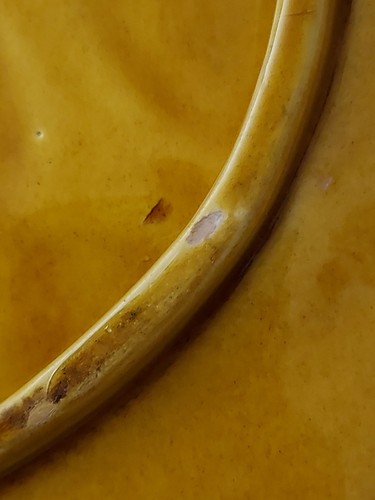 Vtg  Inarco Japan Serving Plate 1960 “Orange Spice” Lemon and Orange Design Boho - Picture 9 of 11