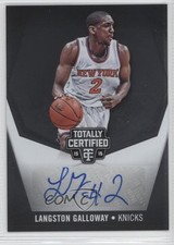 2015 Panini Totally Certified Signatures 8/49 Langston Galloway #TC-LG Auto 1u6