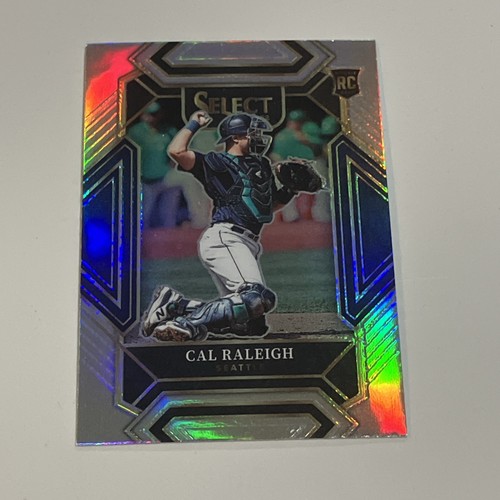 2022 Panini Select Diamond Level Holo Silver Prizm Cal Raleigh #212 Rookie RC