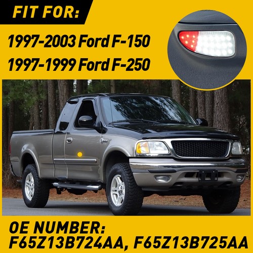 2X Luz LED de cortesía de puerta interior para Ford F150 97-99 Ford F-250 Duty 97-03 EC - Imagen 11 de 21
