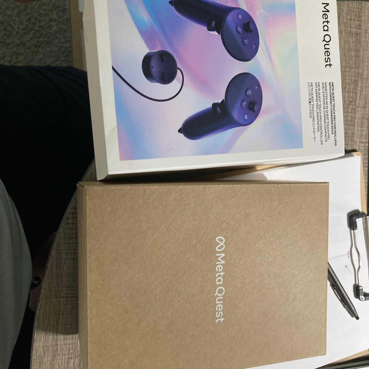 新品  Quest Pro コントローラー Meta Quest Pro VR Black Touch Single Controller Only Left or