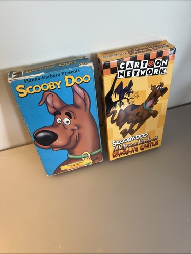 Scooby Doo A Halloween Hassle At Draculas & No Face Zombie Chase Case VHS LOT - Picture 5 of 8