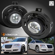 Fits 2011-2014 Chrysler 200 300 Projector Fog Lights Driving Lamps Wiring Switch