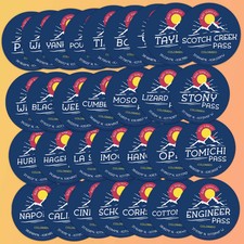 Colorado Pass Sticker Pack - Set of 35 Decals