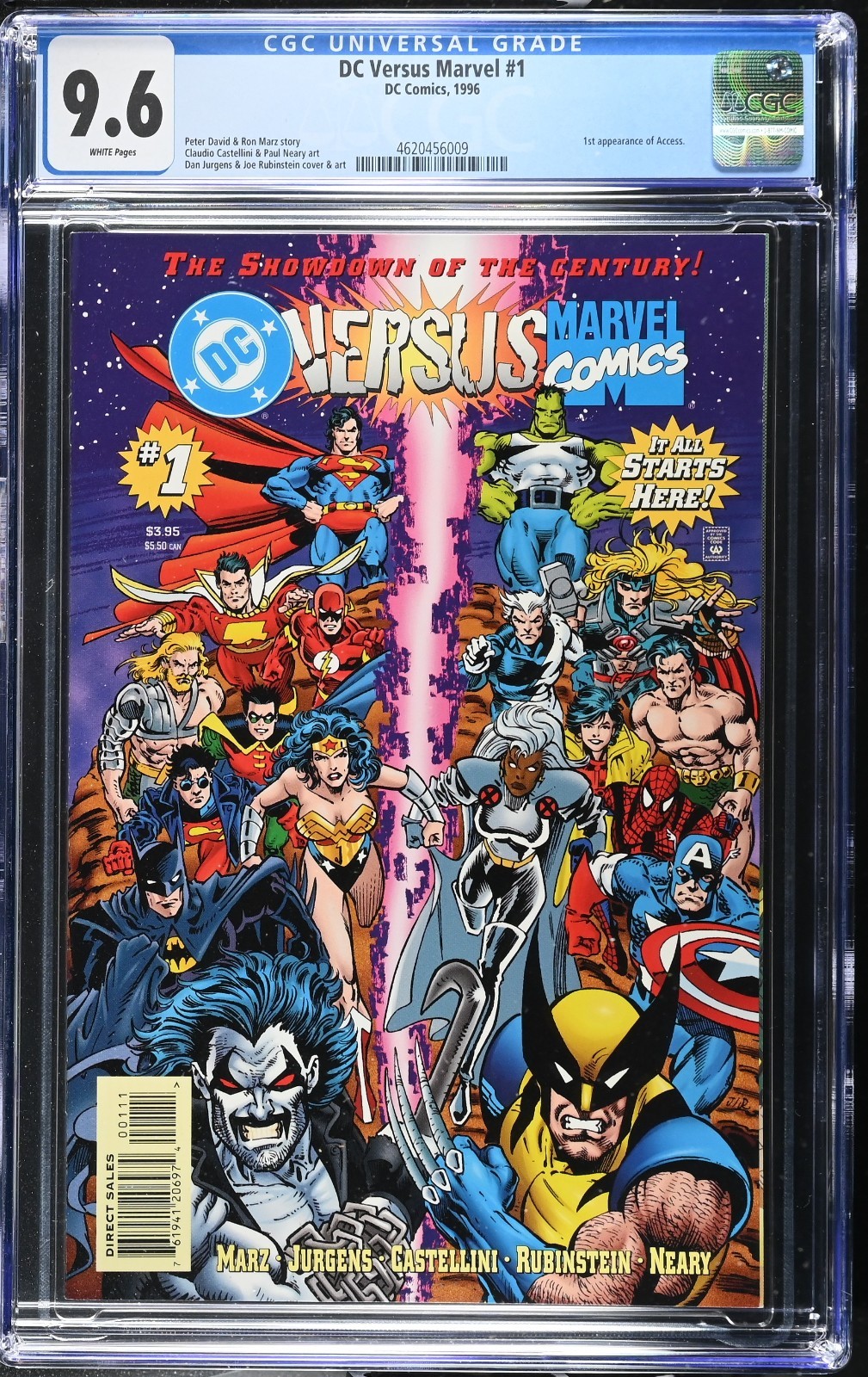 DC vs マーヴル DC Versus Marvel Omnibus HC (Direct Market Edition)