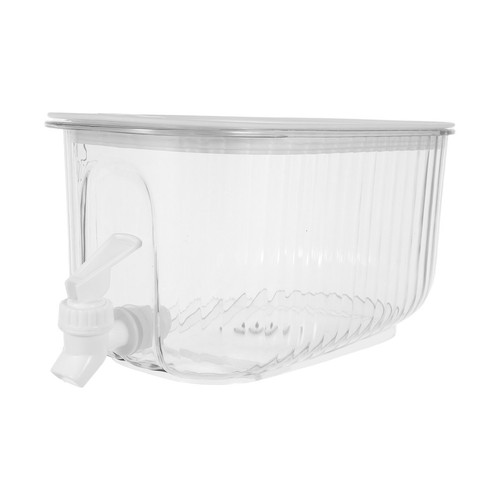  Distributore bevande frigorifero: brocca acqua fredda trasparente - bevande in plastica - Foto 11 di 12