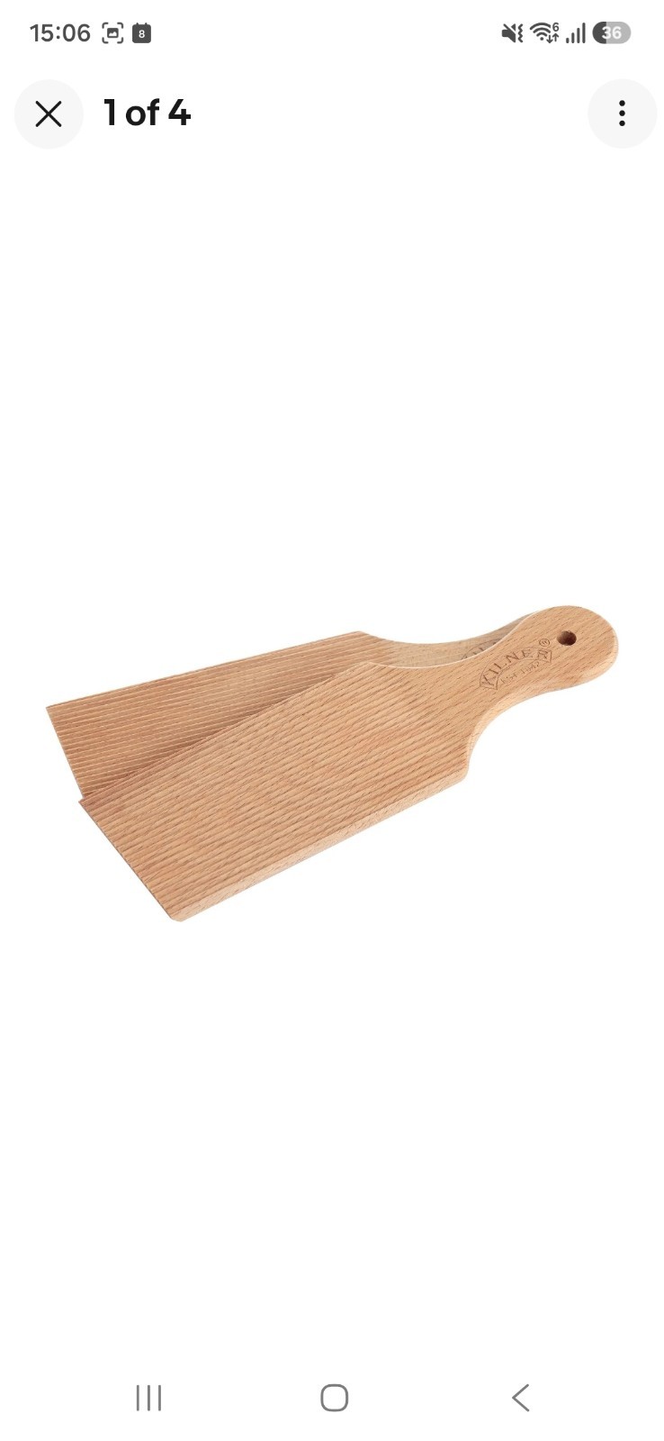 Kilner Set Of 2 Wood Butter Paddles Wooden Board Kitchenware Home Made Butters - Image 5