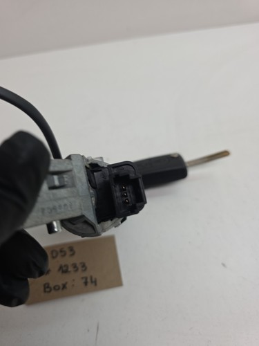 2011 CITROEN DS3 9663123380 N0502455 IGNITON BARREL WITH KEY - Picture 6 of 12