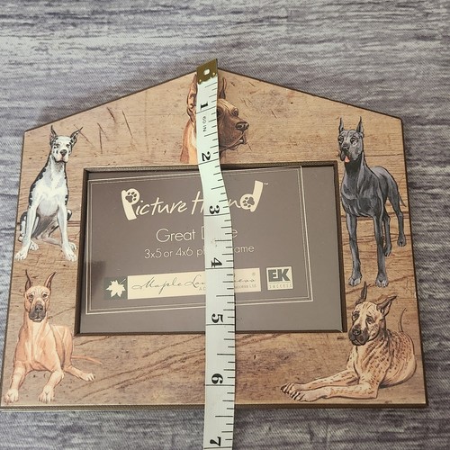 Bilderhund Deutsche Dogge Fotorahmen 3x5 oder 4x6 Hundeliebhaber Deko - Bild 9 von 10