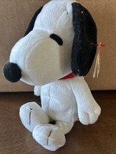 TY Beanie Baby Peanuts SNOOPY the Dog ( NO SOUND ) (8 inch) MWMTs Stuffed Animal