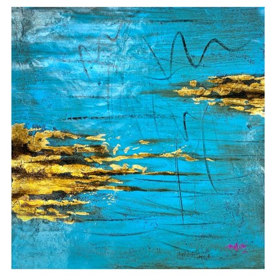 Mani Original Acrylic Painting on Canvas Hand Signed Art