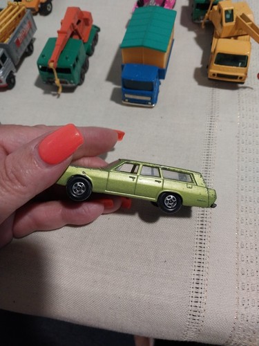 1967 Matchbox Storage Box Loaded With 18 1960s Matchbox Lesney Vehicles. - Imagen 11 de 19