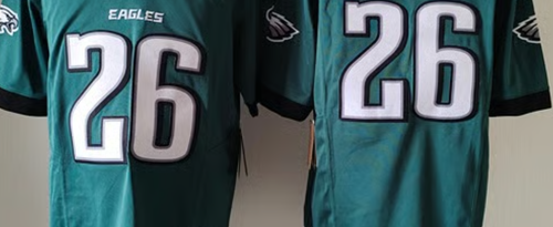 Herren #26 Barkley Philadelphia Eagles Dry Wick NFL Trikot Grün Home Edition XL - Bild 5 von 8