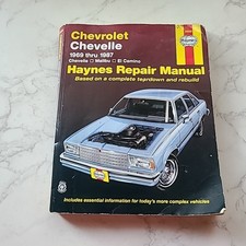Chevrolet Chevelle Malibu El Camino 1969-1987 Haynes Repair Manual Book 24020
