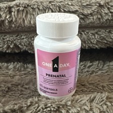 One A Day PRENATAL COMPLETE MULTIVITAMIN 60-Softgels Exp 12/26
