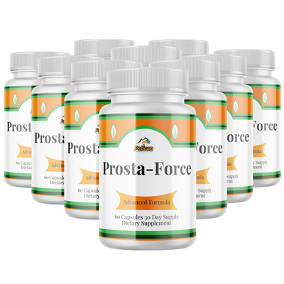 Prosta Force - Prostate Support- 10 Bottles- 600 Capsules