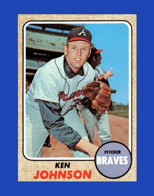 1968 Topps Set-Break #342 Ken Johnson EX-EXMINT *GMCARDS*