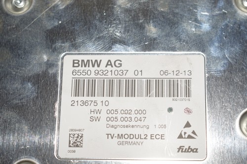 BMW F10 5er F11 F07 F30 F31 F34 F32 F06 TV Module 9321037 9347964 9300246 - Picture 5 of 5