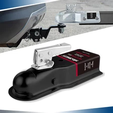 New Straight Tongue Trailer Coupler for 3500lbs 3" Channel Width 2" Hitch Ball