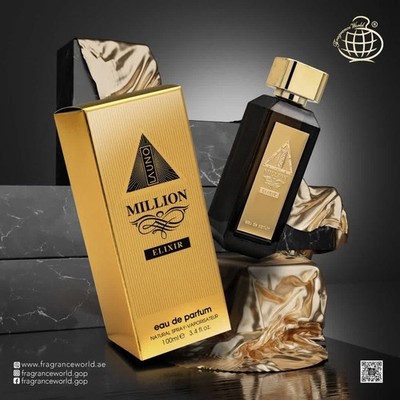 Fragrance World Men's La Uno Million Elixir EDP Spray 3.38