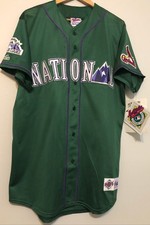1998 Mark McGwire St. Louis Cardinals Majestic All Star Game Auth Jersey L-NWT