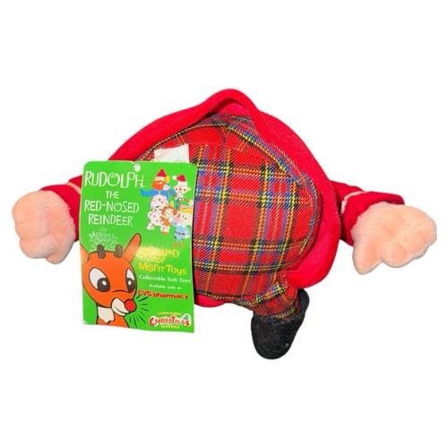 Stuffins Santa Claus Island Of Misfit Toys Large 15" 1999 Plush Rudolph CVS NWT - Picture 3 of 6