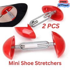 2pcs Adjustable Width Extenders Mini Shoe Stretchers Shapers for Men Women UK