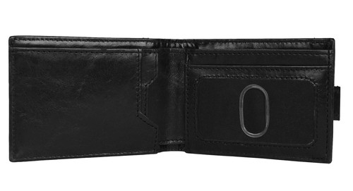 Pitaara Genuine Leather Slim Hand Crafted Minimalist Front Pocket Bifold Wall... - Picture 4 of 7