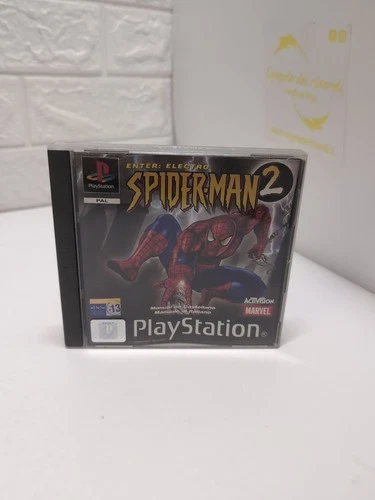 Playstation 1 Ps1 Spider-Man 2 Enter Electro PAL ITA Esp