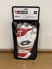 NEW Lotto GK300 Size 9 Goalkeeper Gloves