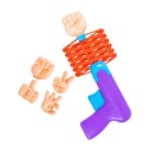  2 Sätze einziehbarer Fäuste Spring Toy Shooters Party Trick Spielzeug Kinder