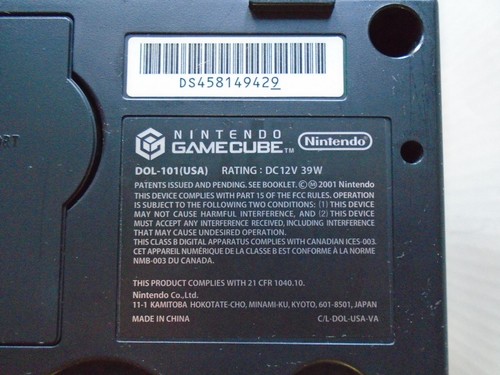 ONE OWNER Nintendo GameCube Console DOL-101 with box! Mario Party 7 Bonus Set! - Picture 9 of 24