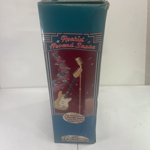 Vintage Rockin' Around Santa Claus Black African American Dancing Animated Works - Picture 7 of 8