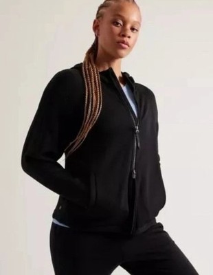 ATHLETA Altitude Polartec Jacket  XS   | Black #429717 NEW