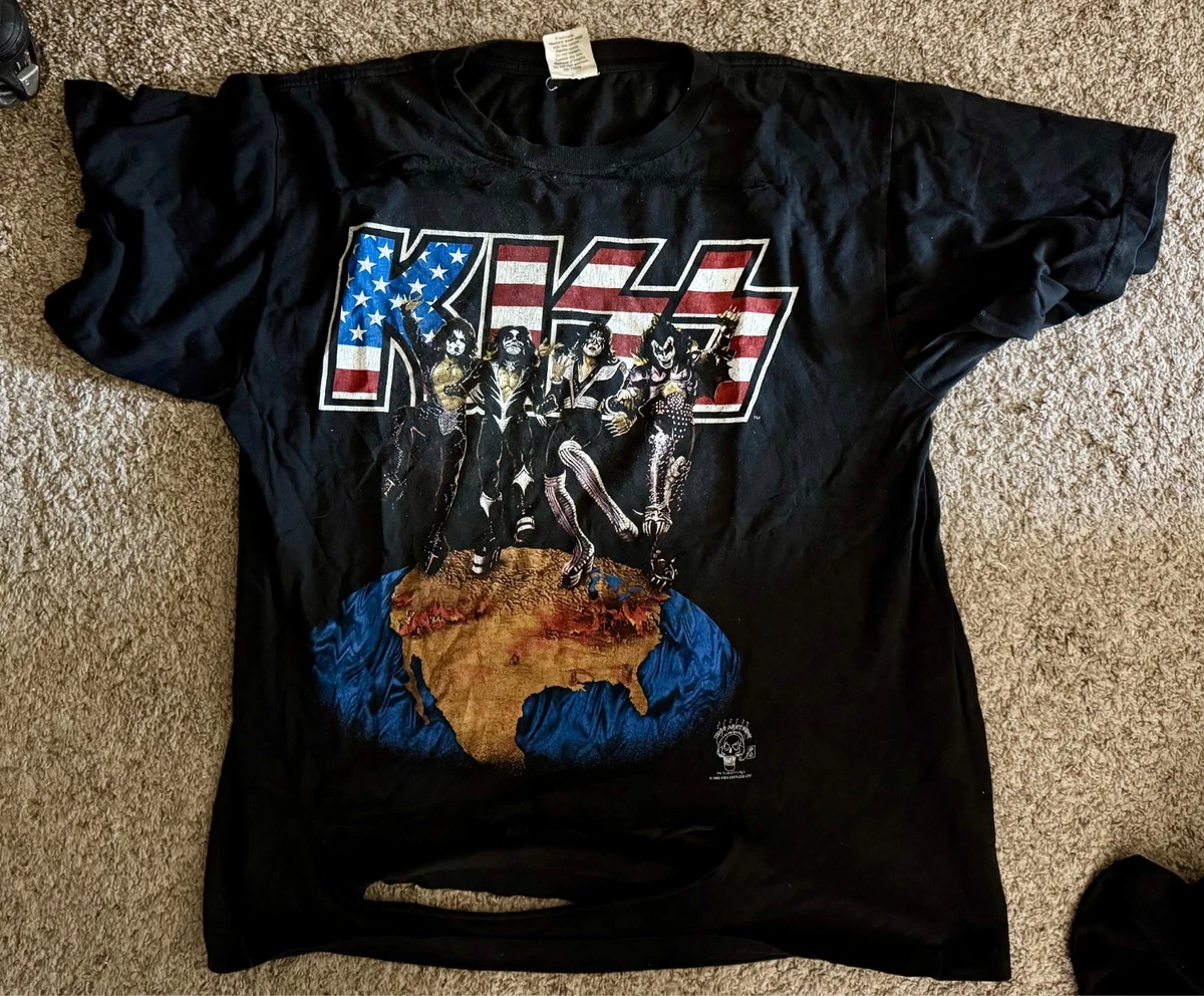 Kiss Tour T Shirt In Kiss Concert Memorabilia for sale | eBay