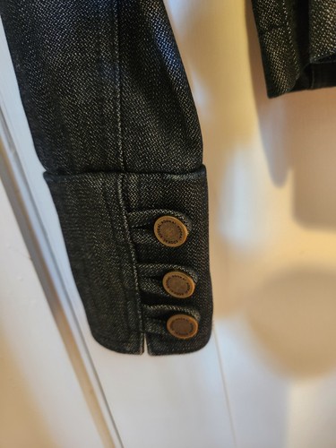 Kookai Dark DENIM Jacket Size 38 Or AU 10 - Picture 10 of 10