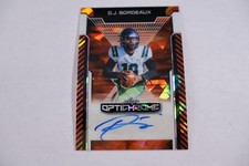 D.J. Bordeaux 2025 Leaf Optichrome Orange Crystal AUTO 2/4 - Item 3679