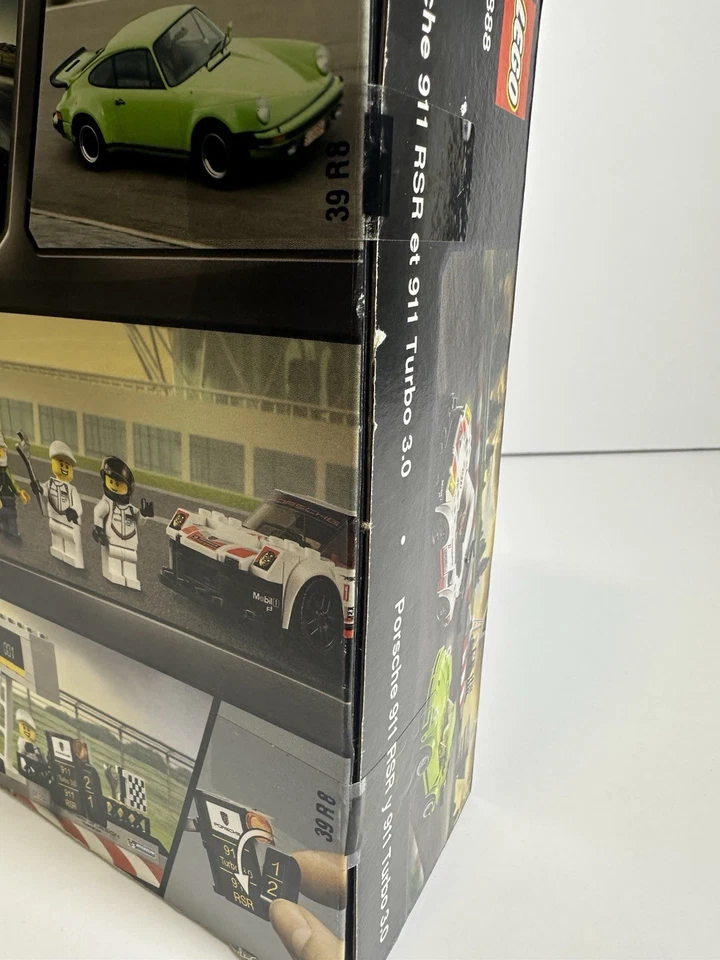 LEGO Speed Champions Porsche 911 RSR 911 Turbo 75888 NEW Sealed Retired Set 2018 - Image 4 of 4