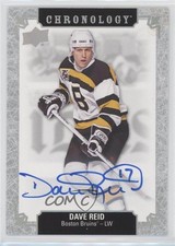 2018-19 Upper Deck Chronology Franchise History Dave Reid #FH-BO-RD Auto xp6