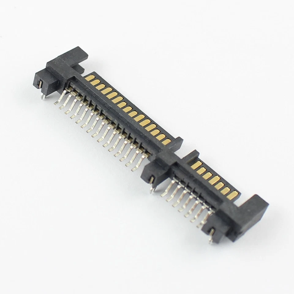 2Pcs Sata 7+15 Pin 22 Pin Reverse SMT SMD Male Connector For 2.5" Hard Drive - Image 3 of 4