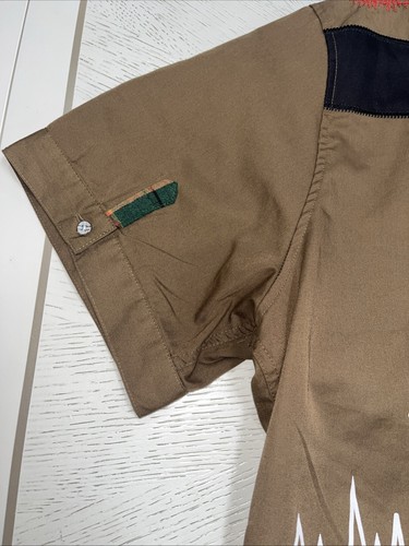 Kleep Camicia Manica Corta Bottoni Uomo 2XL Streetwear Casual Elegante - Foto 16 di 18