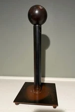 Jan Barboglio Paper Towel Holder Hand Forged Cast Iron Bronze Finish