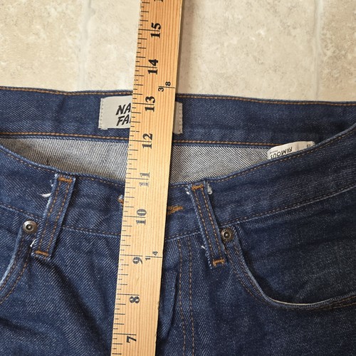 Pantalones de mezclilla para hombre Naked And Famous Easy Guy con ribete 29x32 - Imagen 12 de 18