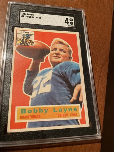 1956 Bobby Layne #116