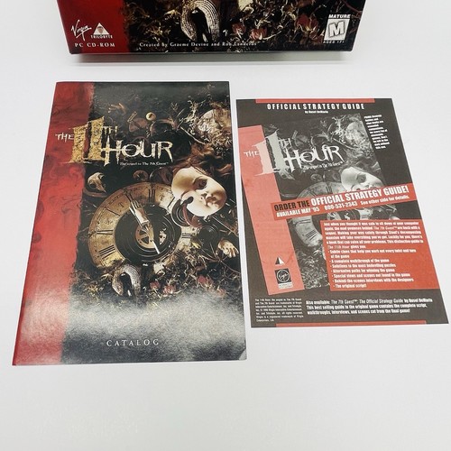The 11th Hour Sequel to 7th Guest Big Box PC CD-ROM Juego de Terror CIB De Colección 1995 - Imagen 3 de 18