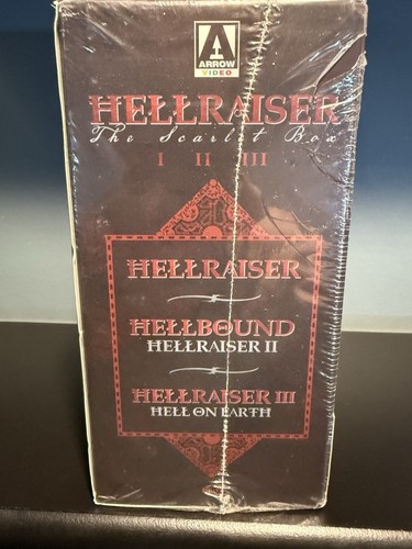 Hellraiser The Scarlet Boxset Arrow Limited Edition Blu Ray New Sealed Region B - Picture 3 of 6
