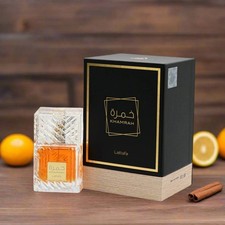 KHAMRA by Lattafa 100ml – Perfume unisex dulce, especiado y árabe
