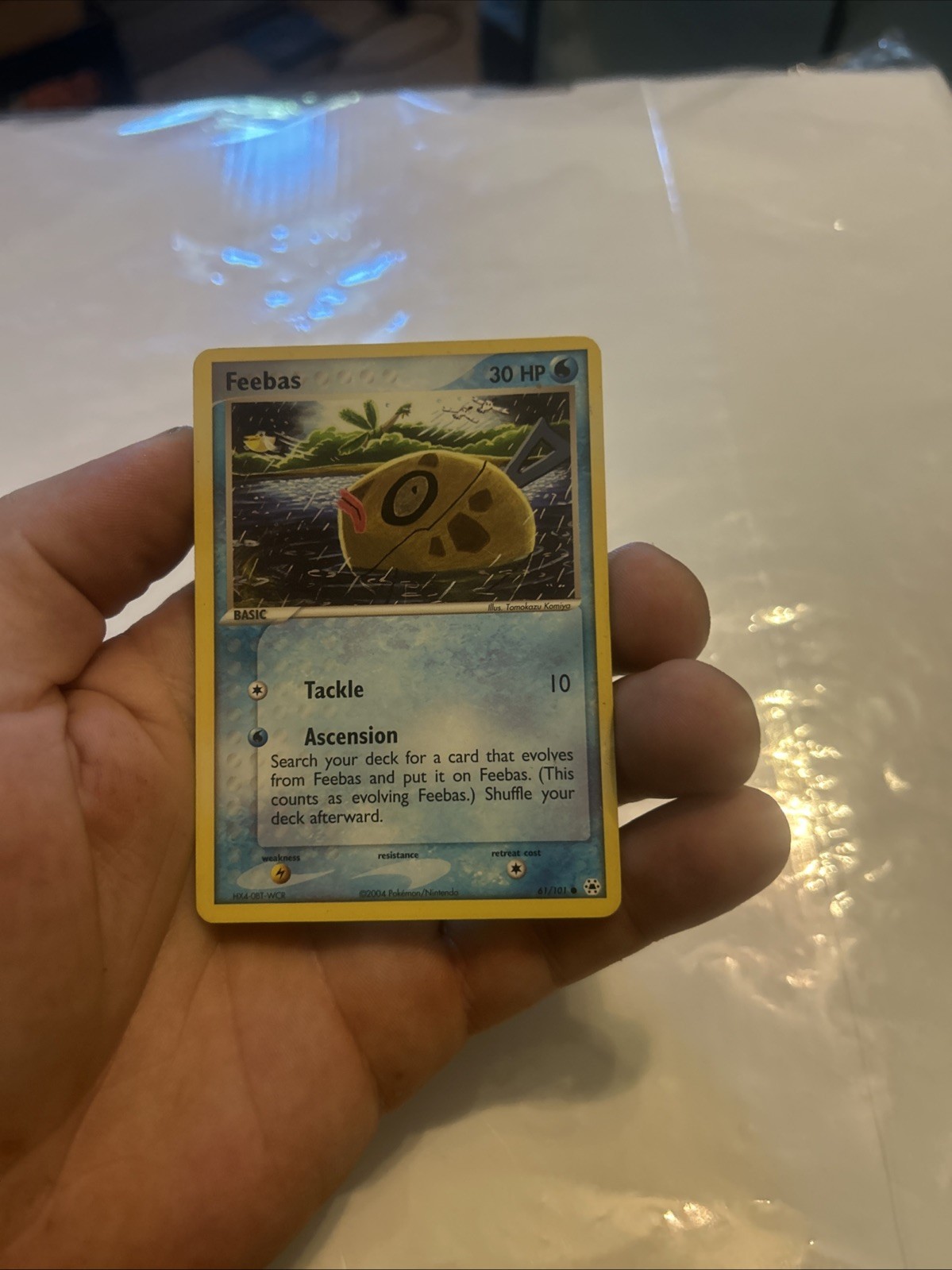 Feebas 61/101 EX Hidden Legends Regular