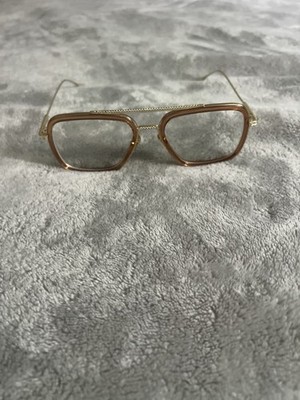 JINS Japan Silver Metal Eyeglass Frames 58-20-148 prescription unknown