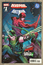 DEADPOOL BATMAN #1 DAREDEVIL GREEN ARROW MARCO CHECCHETTO VARIANT COVER G 2025